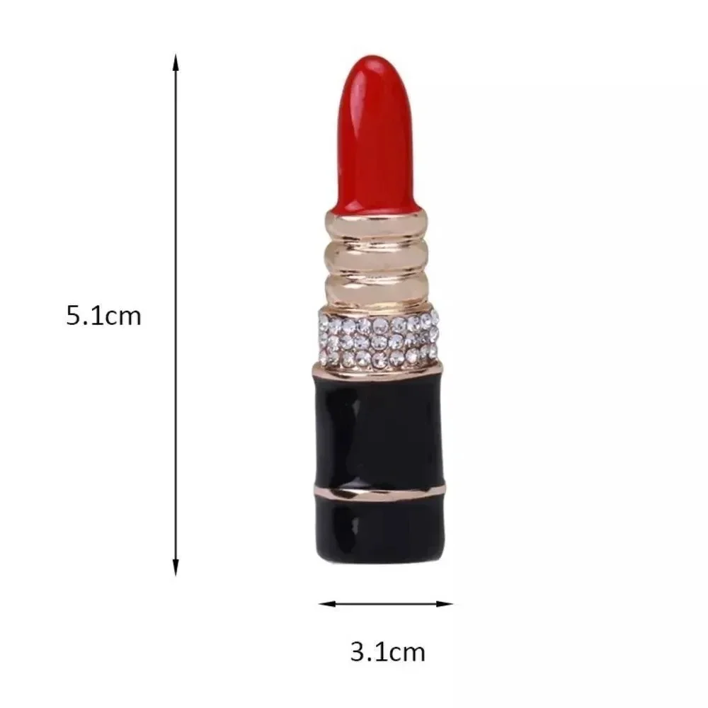 VQ Lipstick Brooch